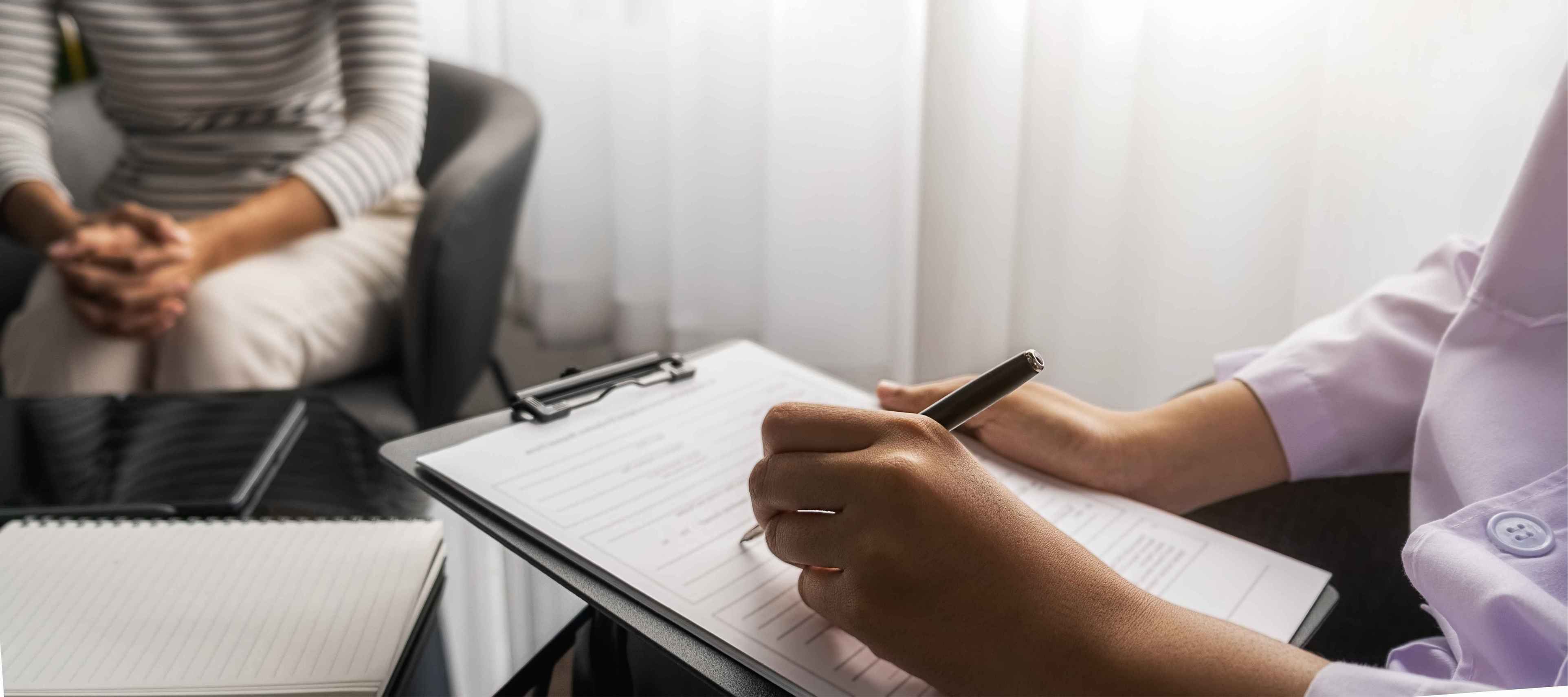 Psychologist Conducting an Assessment